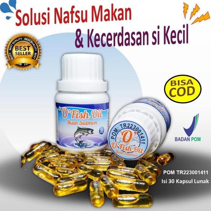

Terlaris Vitamin Anak Penambah Nafsu Makan O Fish Oil Minyak Ikan Salmon