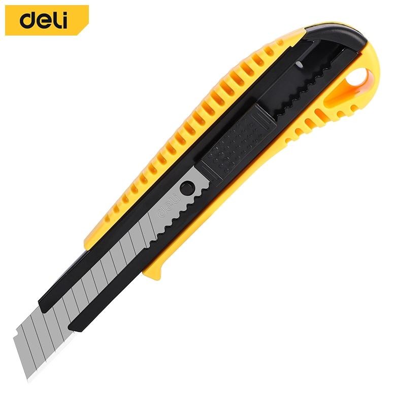 

ready deli tools cutter / cutter 18mm #18mm,size 155*43mm #yellow {terbaru/terlaris/tergcor/kekinian}