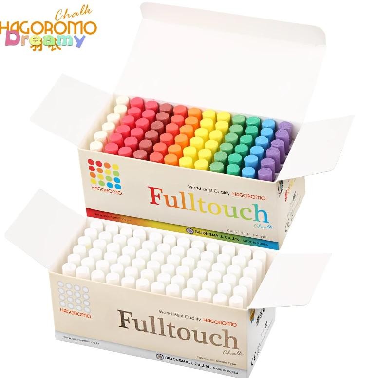 

Hagoromo Fulltouch Chalk Red Blue Yellow Green Orange 5 Color 1 Box 72Pcs. Hagoromo Chalk Is Highly Dense Meaning, Non-Toxic