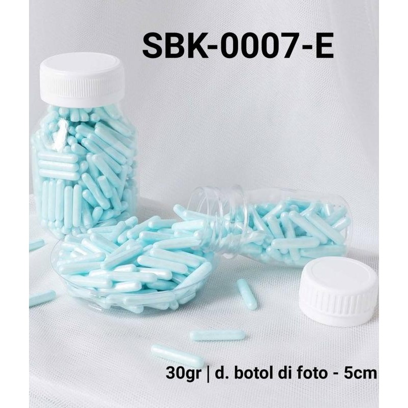 

Buruan serbu] SBK-0007-E Sprinkles sprinkle sprinkel 30 gram kapsul meses biru