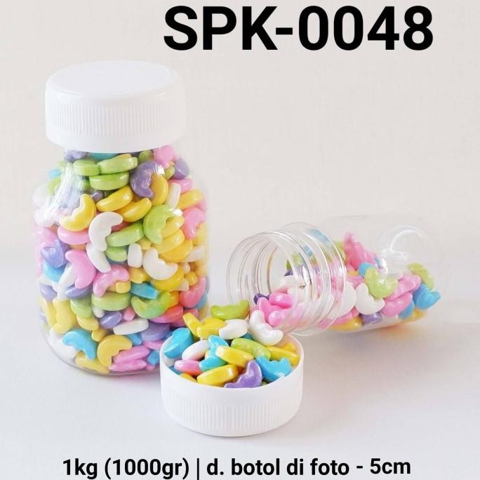 

@#@#@#] SPK-0048 Sprinkles sprinkle sprinkel 1kg bulan rainbow warna warni
