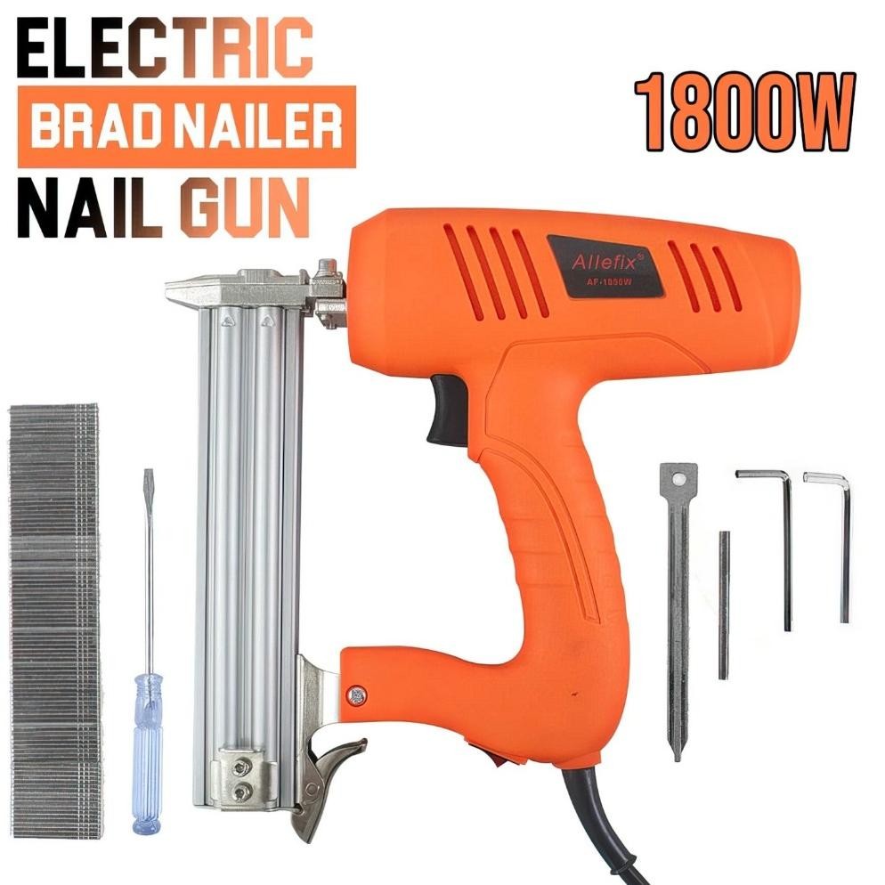 

Allefix Alat Paku Tembak Air Nail Gun F30 Stepler Lurus Multifungsi Praktis 1800W
