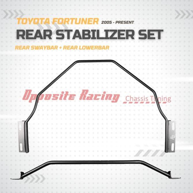 Stabilizer Set Opposite Racing Swaybar Lower Bar Fortuner