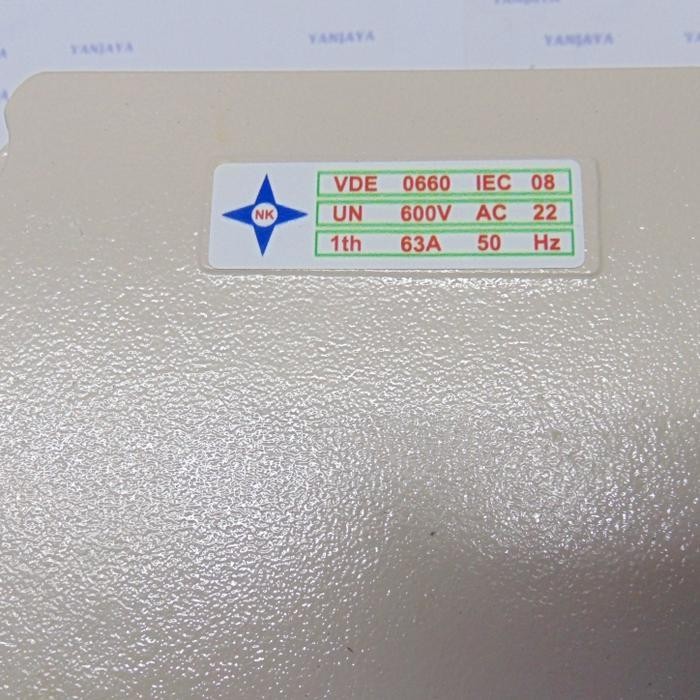 Ohm Saklar 4P 63A Nk/Cos 4P 63A Nk/Handle Pln Genset 4 63A Nk Original Dan Terpercaya