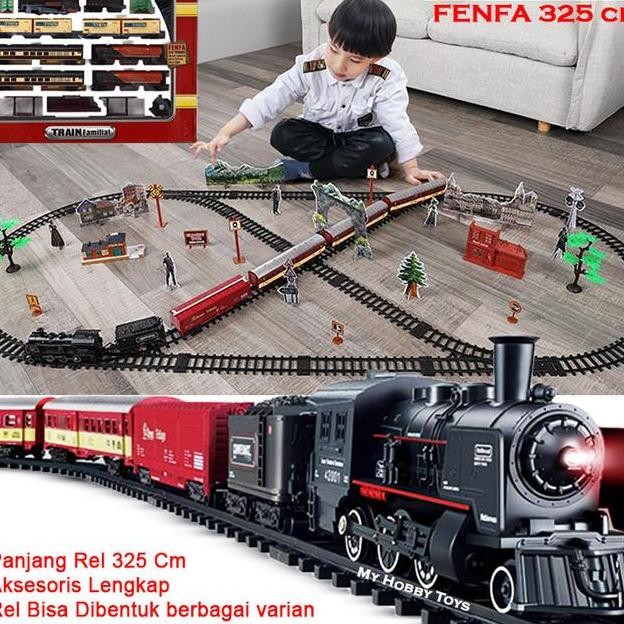 Mainan Ana Ereta Api Et Train Fenfa Panjang 325 Cm Ado Ana Ultah