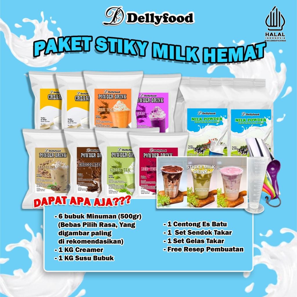 

NEW PRODUCT PAKET USAHA STICKY MILK HEMAT / MINUMAN KENTAL KEKINIAN ALA THAILAND NATURES TOUCH.