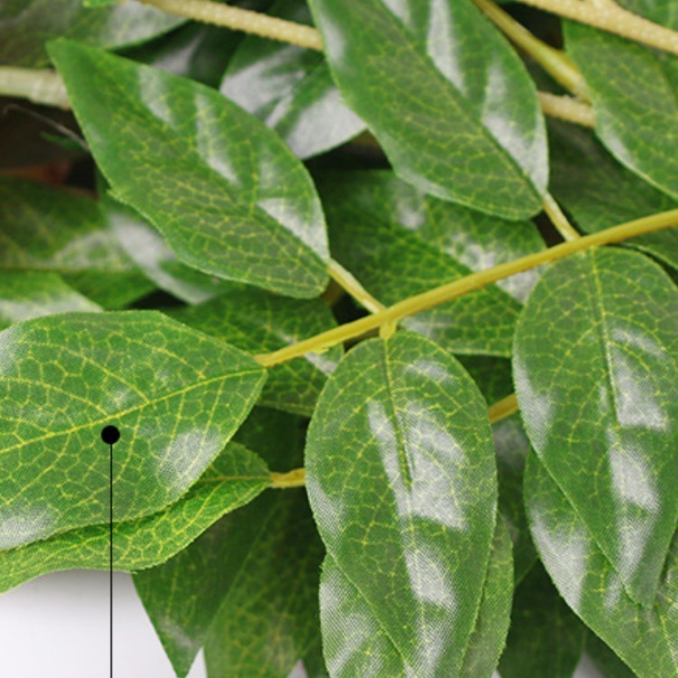 Juntai Wisteria Jumbo Gantung Daun Rambat Plastik- Bunga Lavender Artificial Wisteria Tanaman Import