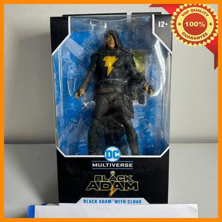 [MOT] MCFARLANE DC MULTIVERSE BLACK ADAM WITH CLOAK (BLACK ADAM) DWAYNE JOHNSON - READY STOCK