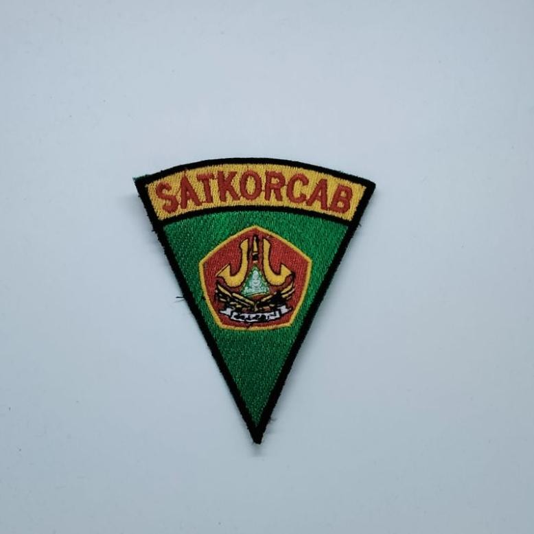 Hg-24 Xct-2328 Logo Bordir Satkorcab Banser / Logo Satkorcab Banser / Bordir Logo Satkorcab Banser /
