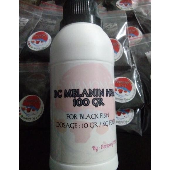 

Terlaris Bc Melanin Hfm 100Gr Black Color Powder Vitamin Warna Hitam Ikan Hias Koi Koki Dll.