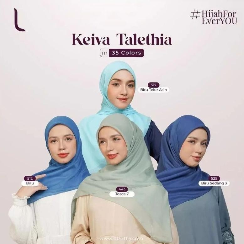 COD JILBAB SEGIEMPAT POLOS ELZATTA KEIVA TALETHIA KERUDUNG SEKOLAH SEGI EMPAT VOAL HITAM PUTIH COKLA