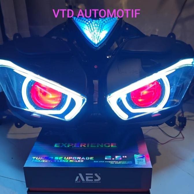 Biled Turbo Se AES Motor R25 Paket Headlamp Rlektor R25 PNP