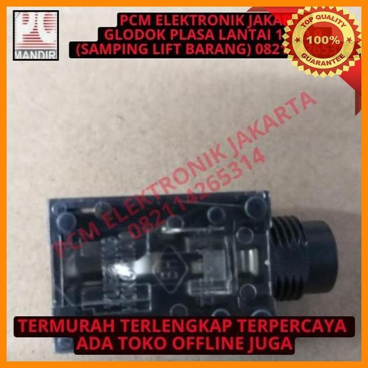 [PEP] SOCKET SOKET MIC HITAM KACA MONO 4P 4PIN 4KAKI 4 PIN KAKI