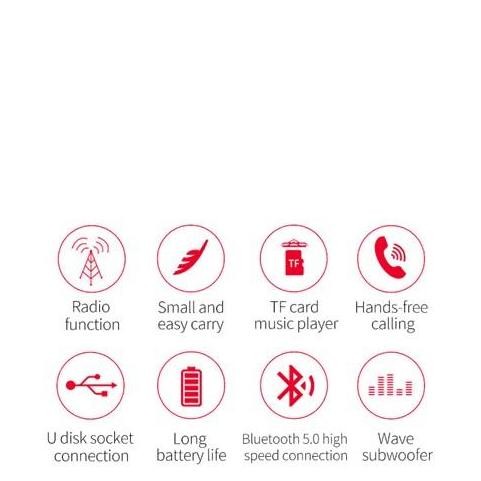 Bluetooth 5.2 Portable Speaker Original Zealot New Stok