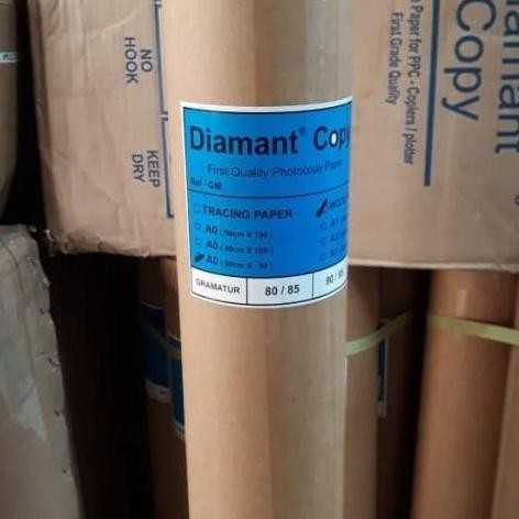 

Diamant kertas HVS roll 80 gr A0 A1 A2