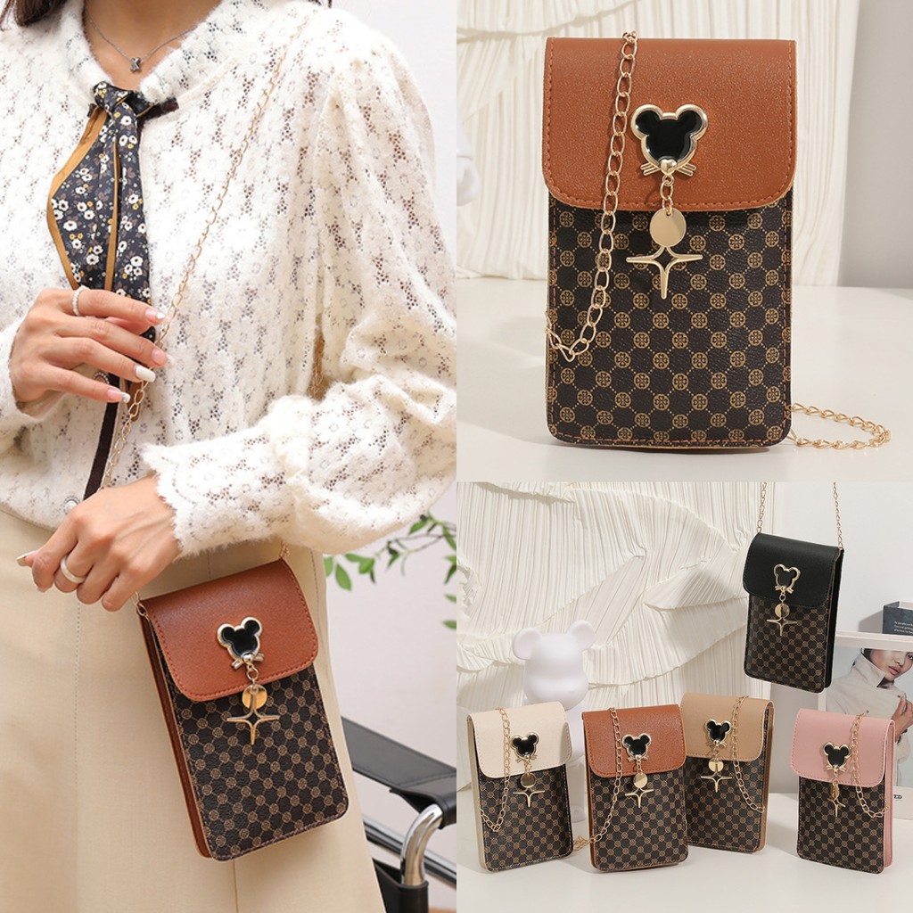 Import Tas Hp Rantai Mickey Tas Handphone Tas Selempang Hp Tempat Hp Tas Mini Hp Tas Rantai
