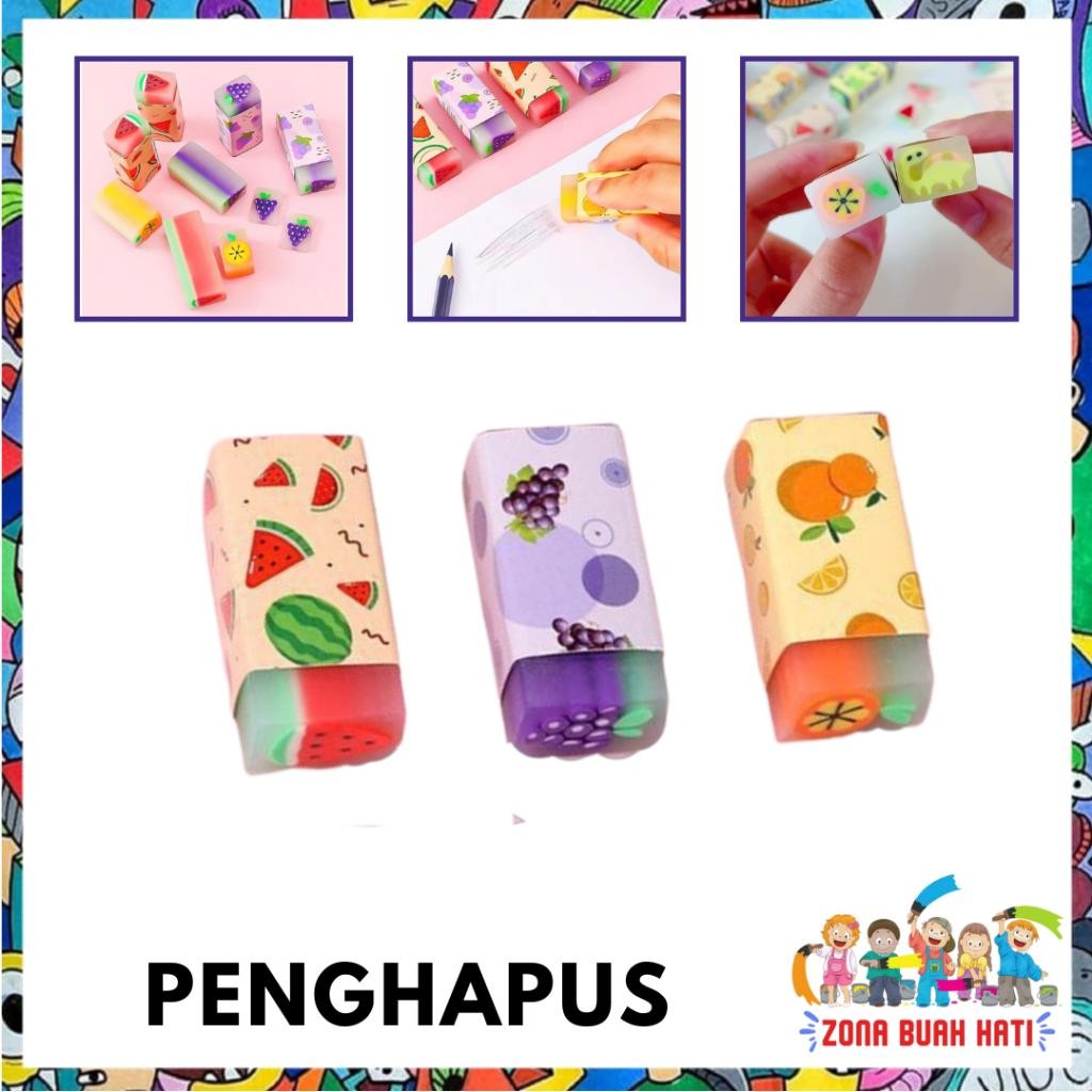 

Zbh Penghapus Pensil Motif Buah Fruits Eraser Penghapus Karakter Dinosaurus Sweet Eraser Anak Sekolah Karakter Dino Hapusan Sekolah Korean Style Import
