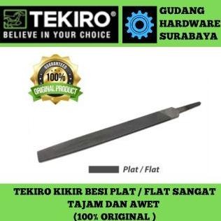 NEW tekiro kikir besi plat / flat sangat tajam dan awet (100% original )