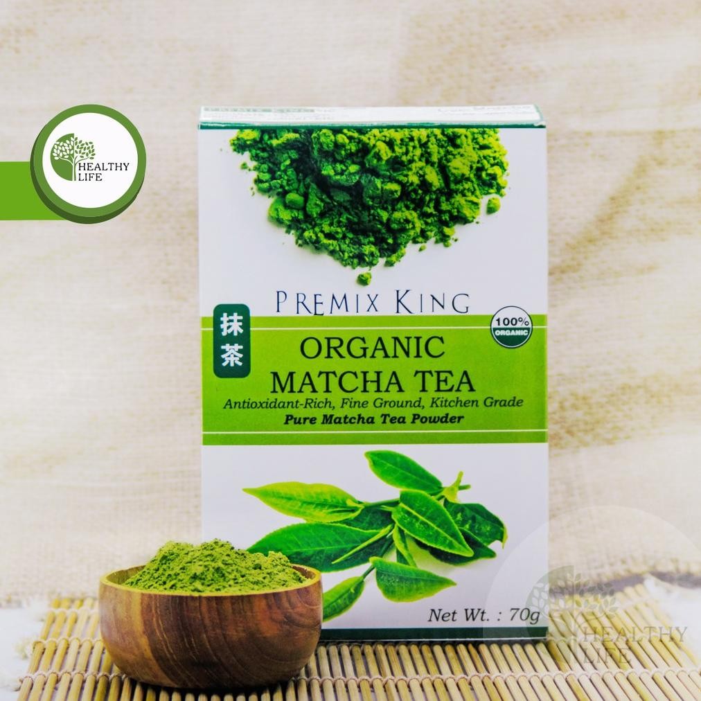 

Premix King - Organic Matcha Tea Powder / Bubuk Matcha Murni Premium 70Gr