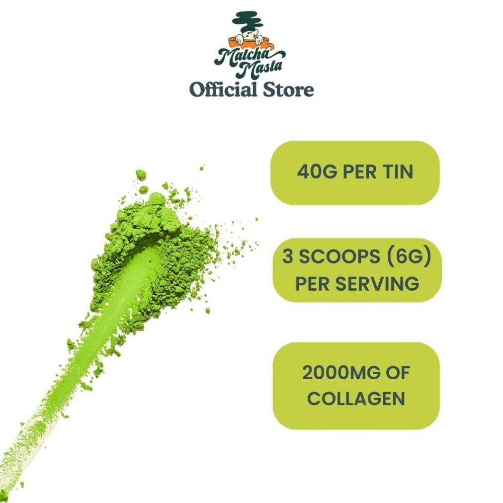

Matcha Masta Matcha + Collagen Refill Bag (40G)