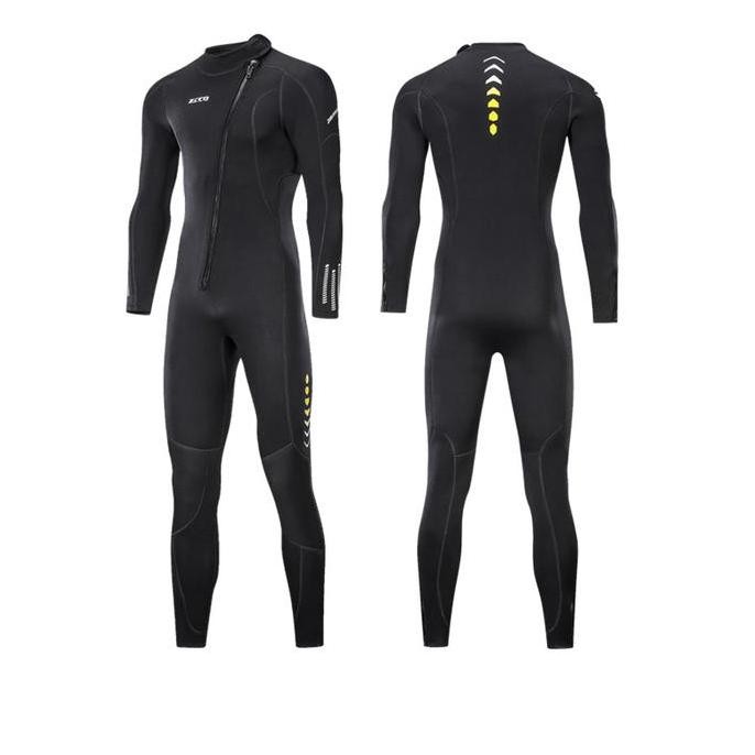 NEW ZCCO Wetsuit 3mm Neoprene Long Sleeve Full Body Men Diving Snorkeling