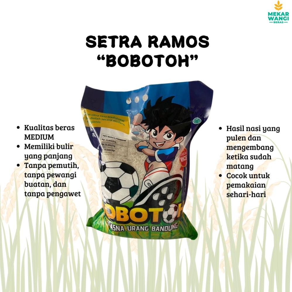 

Beras Setra Ramos Bobotoh 5kg