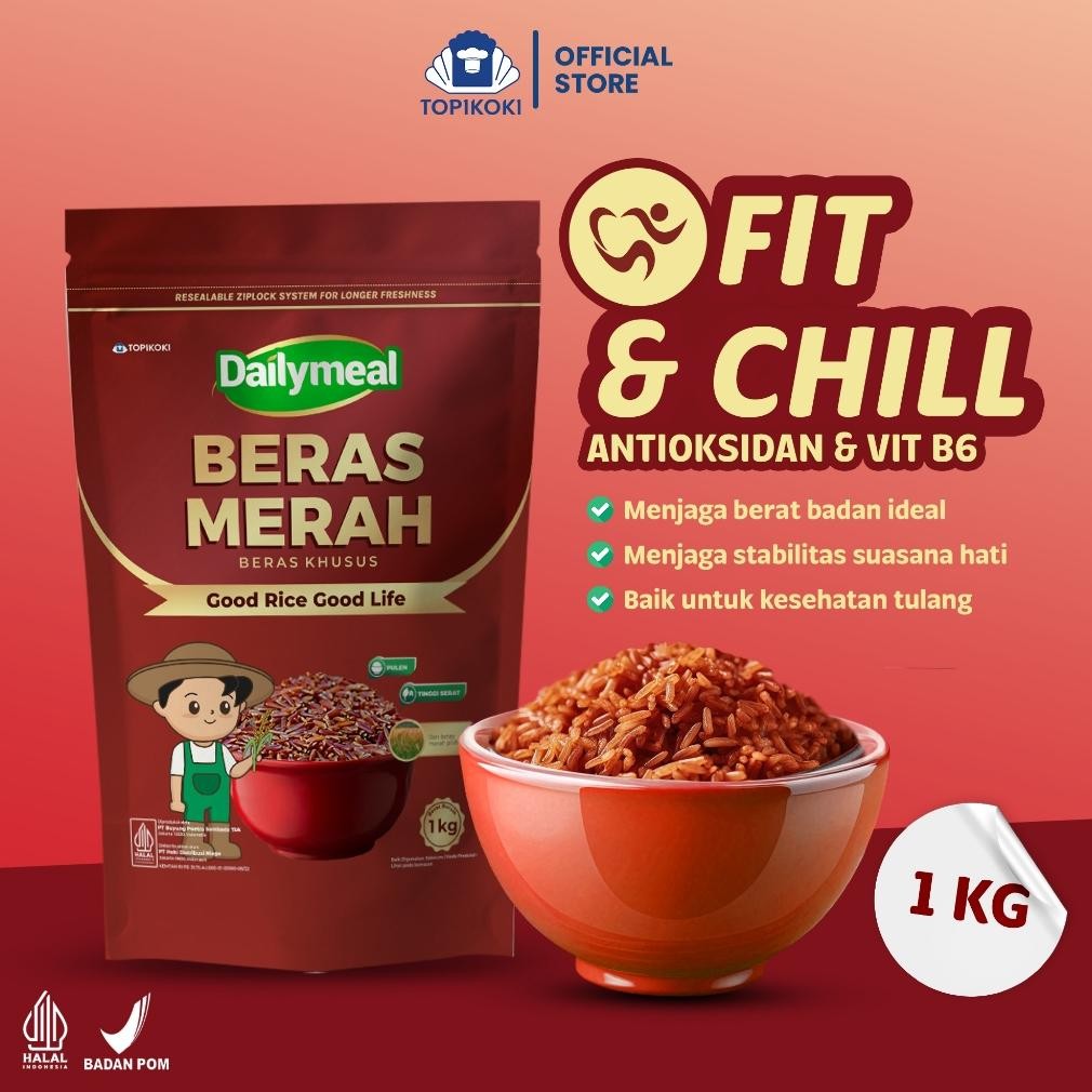 

Dailymeal - Beras Merah 1 kg - Red Rice