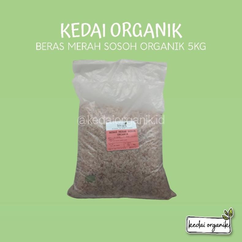 

Beras Merah Sosoh Organik 5 kg