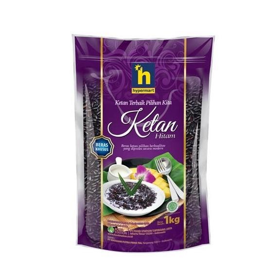 

HYPERMART KETAN HITAM 1 KG FS