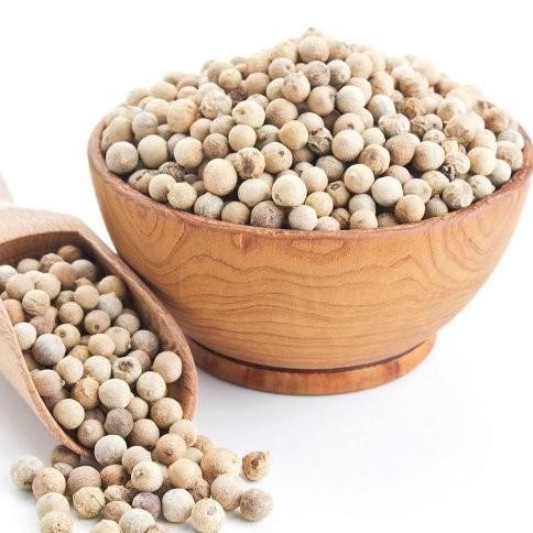 

] Lada Putih Utuh 25gr / Merica Biji / White Pepper Whole / Merica Putih