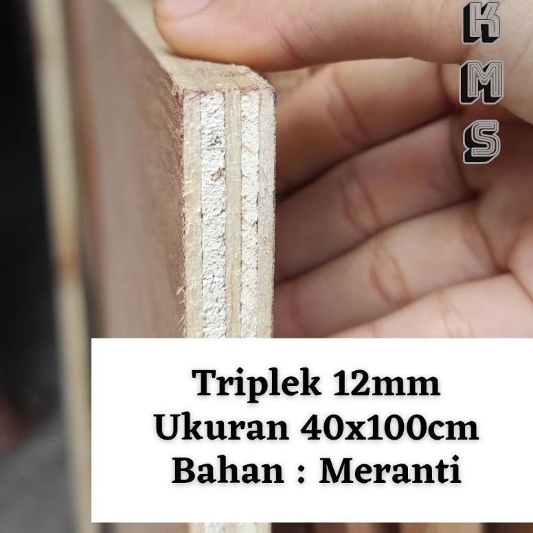 Triplek 40x100cm 12mm