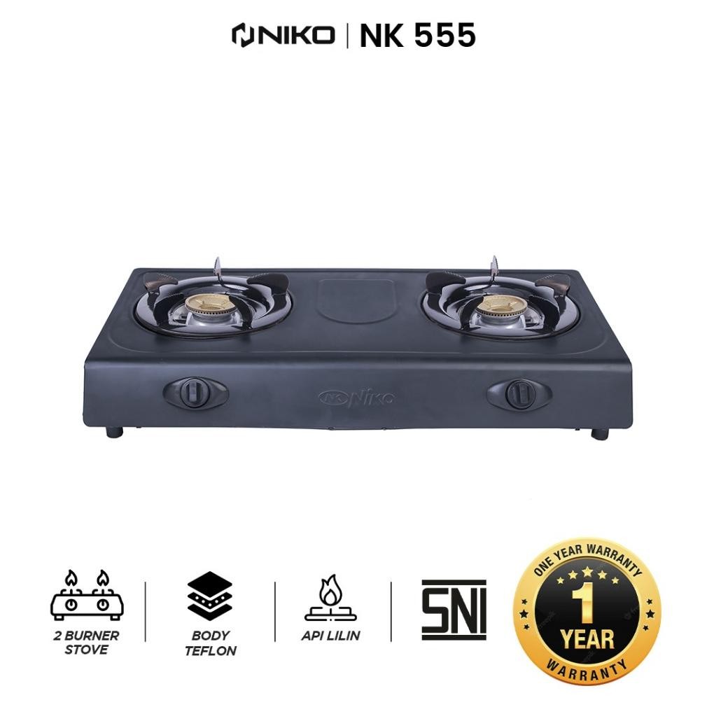 Kompor Gas Niko 2 Tungku Murah Berkualitas