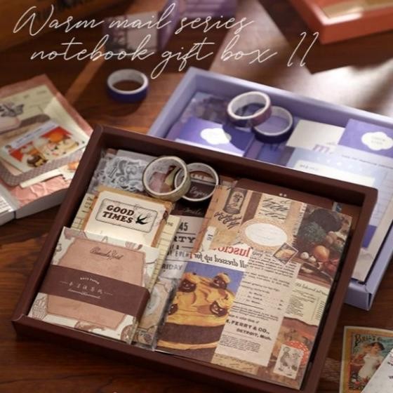 

READY STOCK SCRAPBOOK SET JOURNAL KIT Lengkap Isi 155 Pcs Include Buku + Sticker + Memo + Washi Tape Perlengkapan Journal