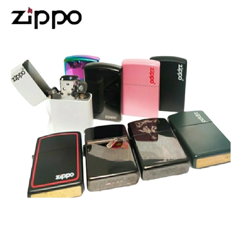 LIGHTER KOREK API ZIPPO WINDPROOF  MADE IN USA DAN BERAGAM LAINNYA ORIGINAL