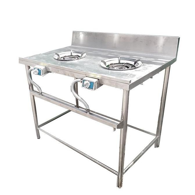 Kompor Meja Tungku Alat Masak Usaha Rumahan / Catering / Restoran Stainless Steel