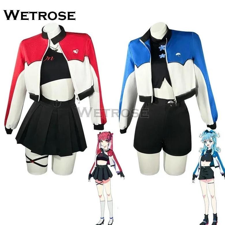 Ready WetroseHololive Vtuber Kobo Marine Iii Mv Cosplay Costume Stage Suit Wanita Kostume Set Hallow
