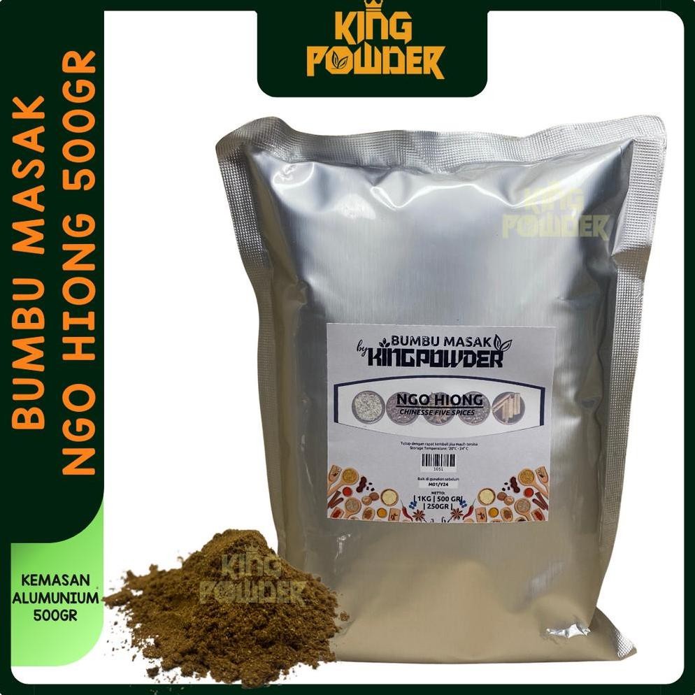 

Ngo Hiong Bubuk 1kg / Chinese Five Spices Powder 500gr / Ngohiong 1/4 / Ngo hiong kemasan botol