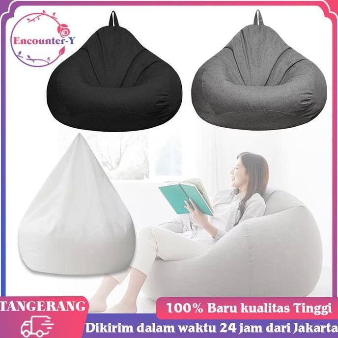 100x120cm Beanbag Cover Bag Jumbo Bean Bag Sarung Bean Bag Cover Beanbag Cover