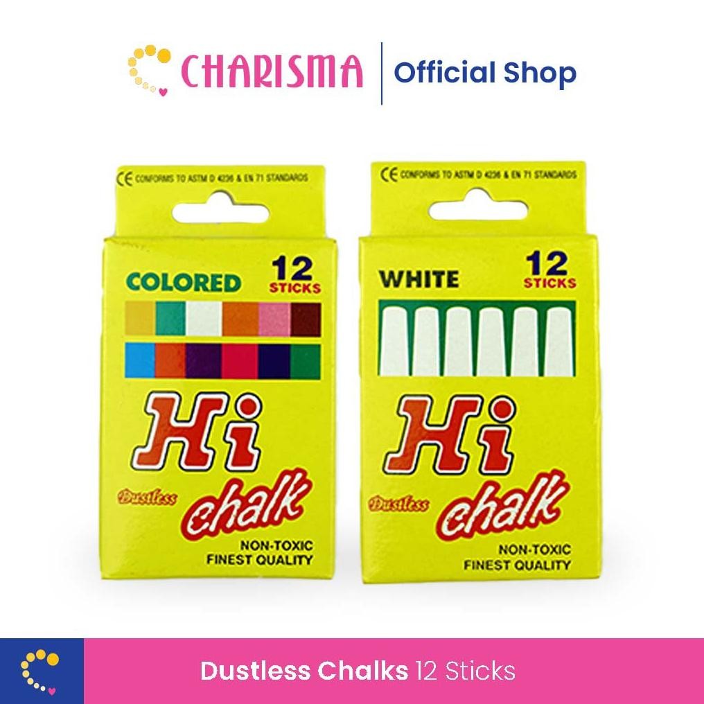

Original Charisma Hi Chalk Kapur Tulis Putih - Kapur Tulis Warna Warni Terpopuler