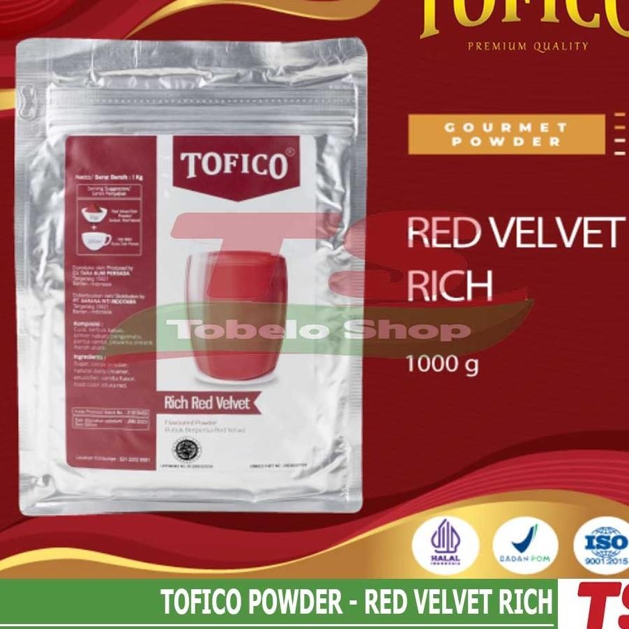 

Tofico Red Veet Rich Powder 1G Tofico Powder Red Veet Rich Bubu Numan Red Veet Rich