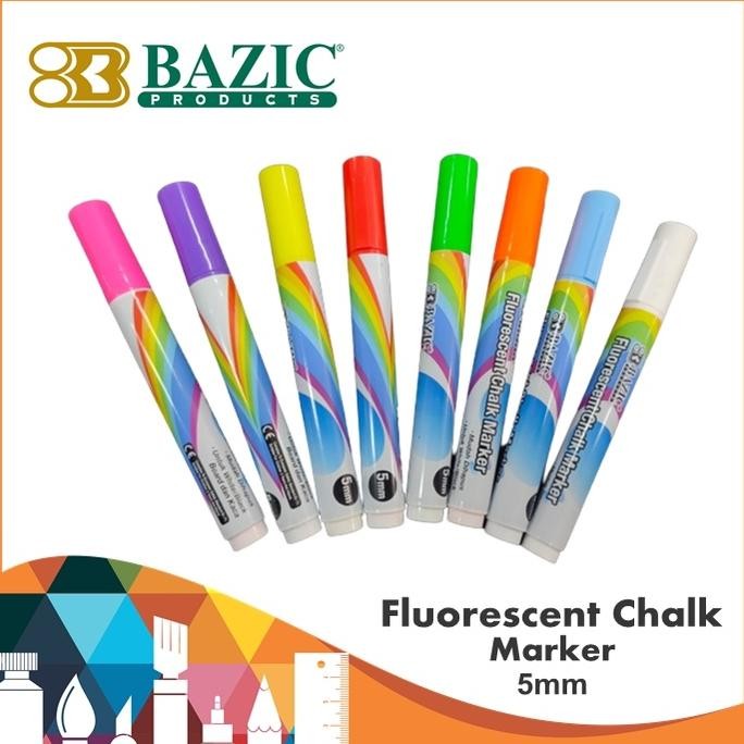 

Terbaru Bazic Fluorescent Chalk Marker / Bazic / Spidol Bazic / Bazic Fluorescent Chalk Marker 5Mm Racun Shopee