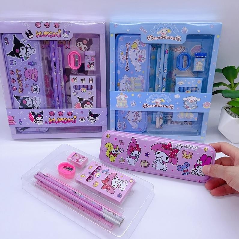 

Paling Laris T&Y Paket Alat Tulis Set 7 In 1 Karakter Kartun Alat Tulis Set Stationery 7In1 Anak Sekolah Penghapus Pengaris Kotak Pensil Penggaris Crayon