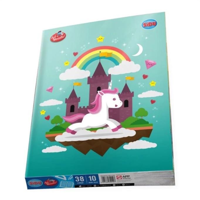

Bisa Disesuaikan Buku Tulis Sidu 38 Lembar / Buku Tulis Sekolah ( 1 Pack Isi 10Pcs )