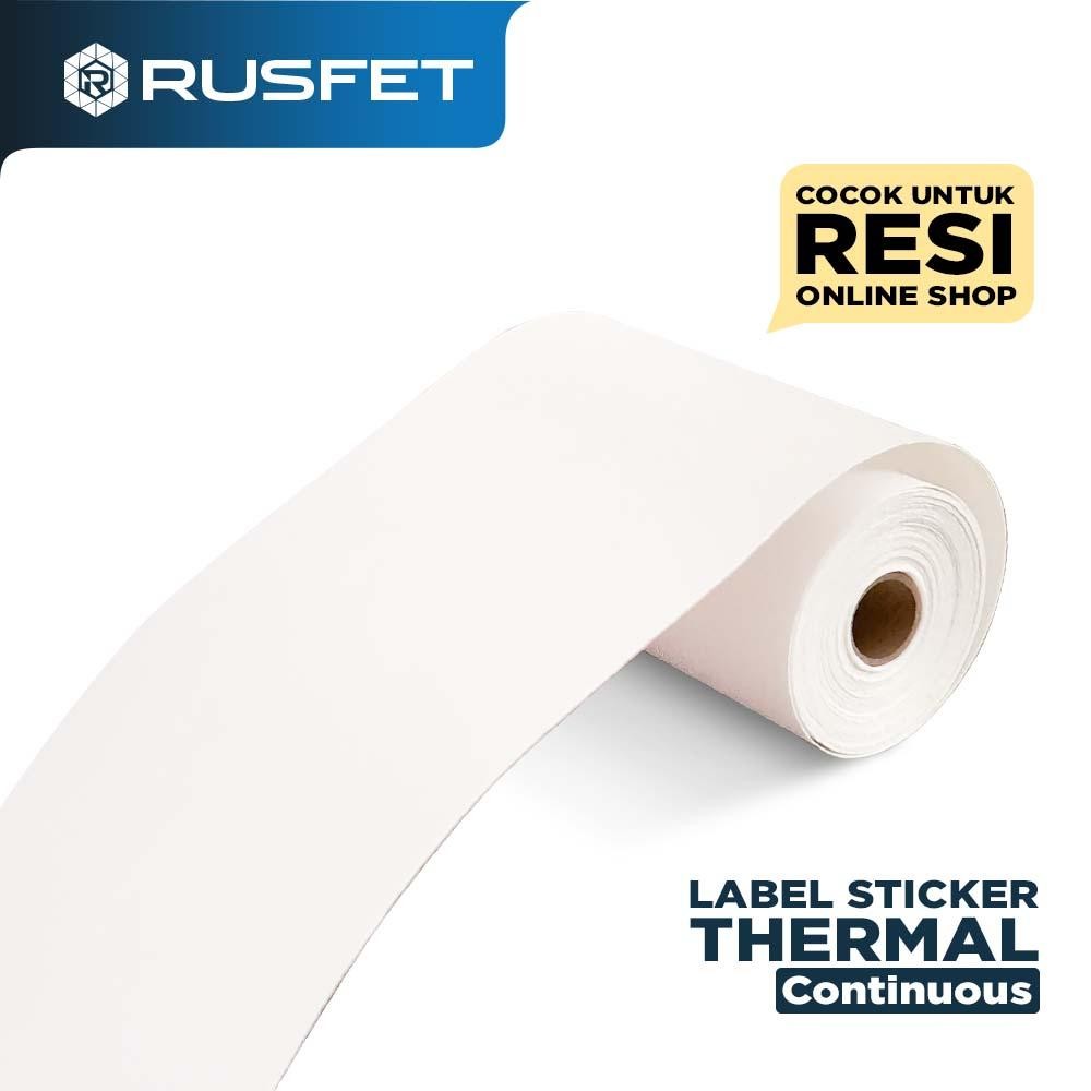 

Label Stiker Thermal Continuous Rusfet Resi Online Lebel Satuan 57X30