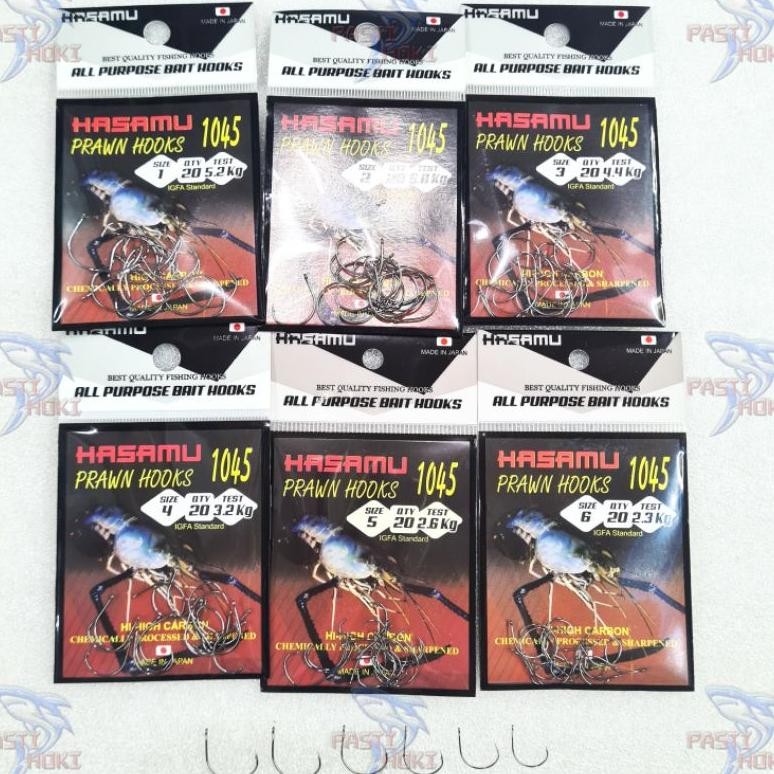 Original Mata Kail Udang Hasamu Prawn Made In Japan / Mata Pancing Udang Tajam Kailp000998