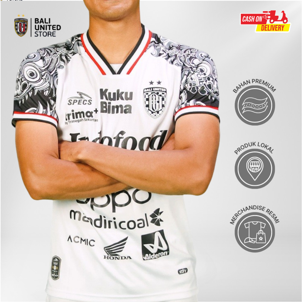 BALI UNITED - Jersey Player Issue  Bali United FC - Away Official Jersey 2024