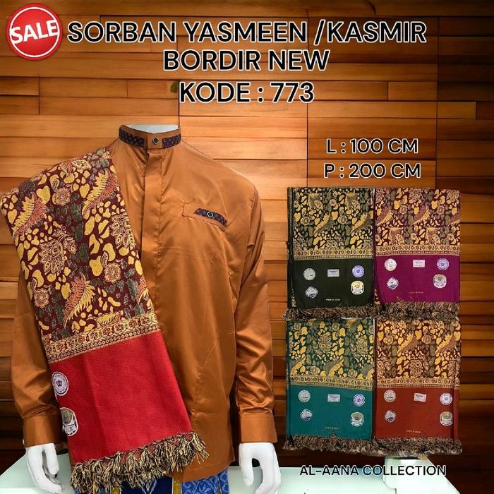 Outiva- Sorban Kasmir Yasmin Bordir Original