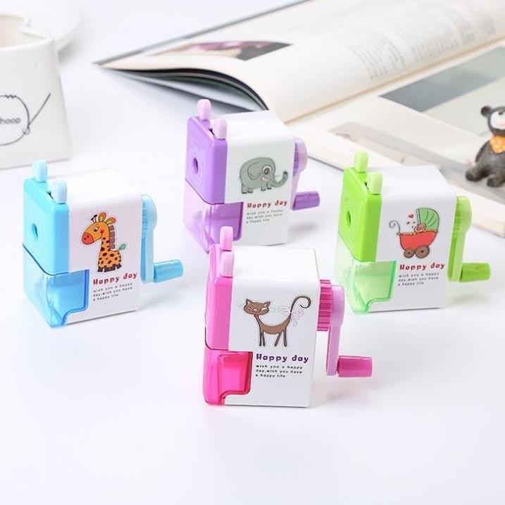 

Keunggulan Rautan Pencil Putar Unik Serutan Rautan Serutan Pensil Putar Gaya Kartun Sharpener Rautan