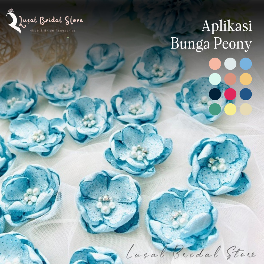 Aplikasi Bunga Peony Bunga Peony Hydrangea Premium Peony Kain Bunga Peony Murah Kelopak Bunga Peony