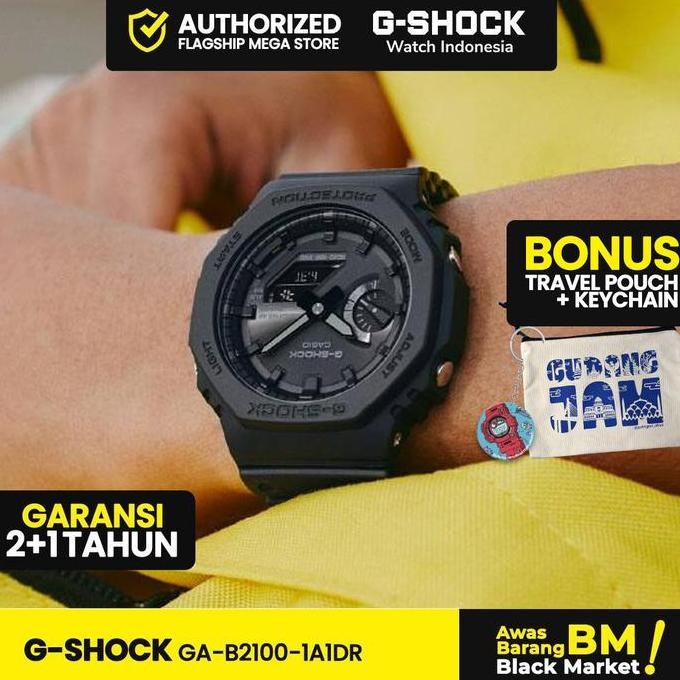 NEW G-Shock GShock GA-B2100-1A1DR GA-B2100-1A GA-B2100 GAB2100 GA B2100 Jam Kaca Watches Retro Stopw